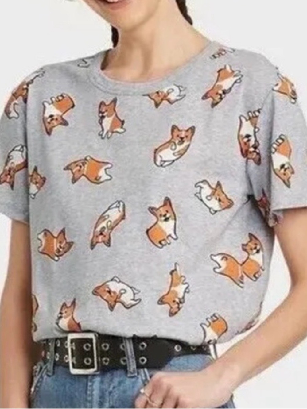 Zoe + Liv Medium Corgi Tee Shirt